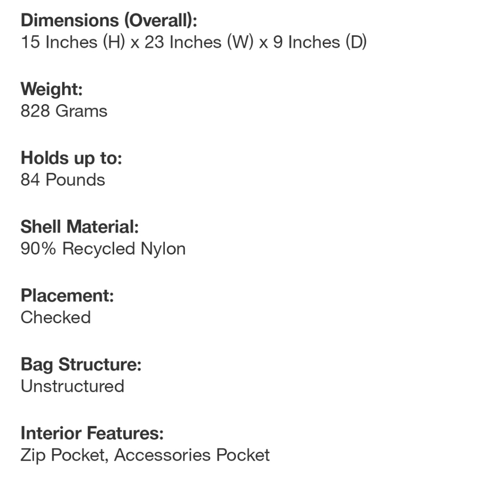 Nwot Universal Threads Weekender - image 3